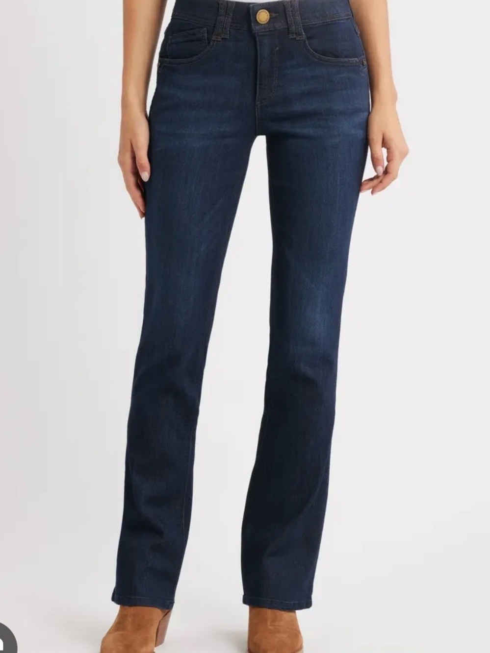 Democracy 16W High Rise Absolution Bootcut Jeans in Dark Blue